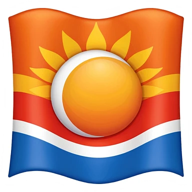 Drapeau Katangais sticker