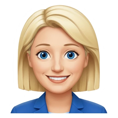 Cree moi un emoji marine le pen  sticker