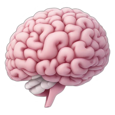 smocked brain sticker