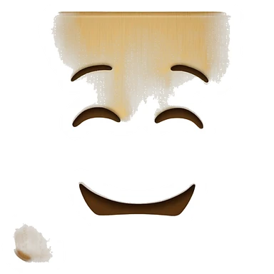  wooden square shape sticker