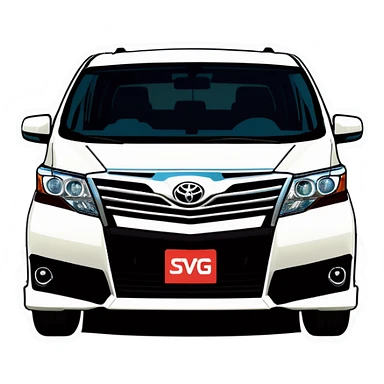 Toyota Alphard sticker
