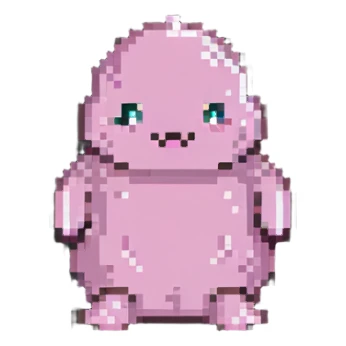 pink poo sticker