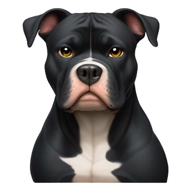 black american bully with blunt sticker
