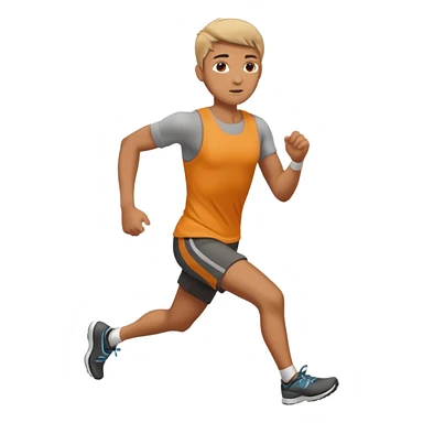 running sticker