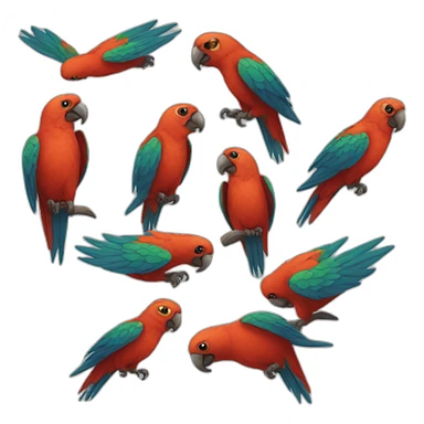 dead parrot sticker