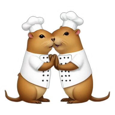 capybara chef kiss sticker