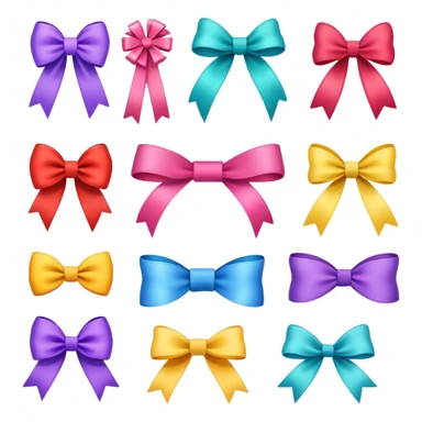 Laços e coisas fofas sticker