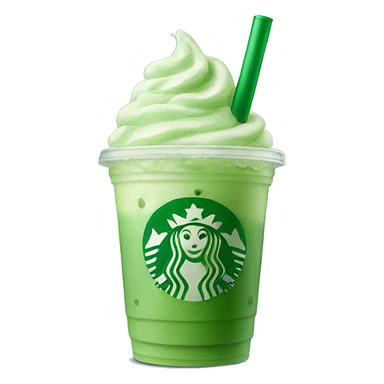 Iced matcha Starbucks drink  sticker