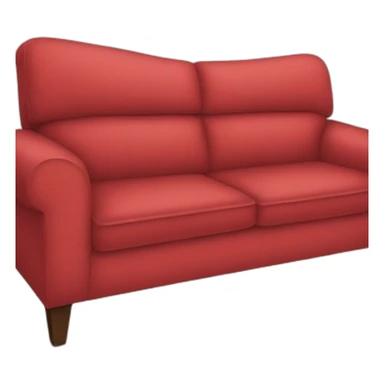 red couch sticker