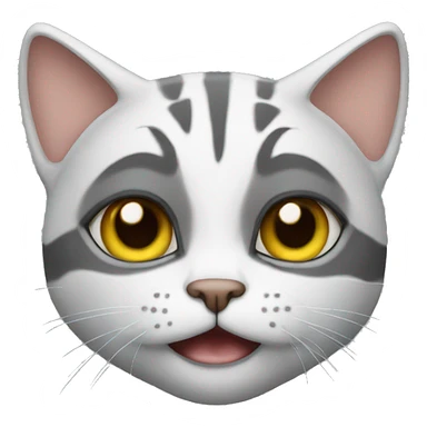 Gato fazendo academia  sticker