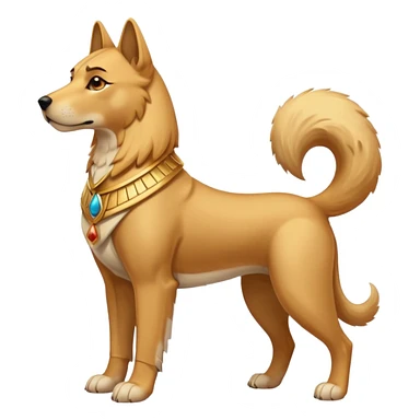 a Protector egypt dog sticker
