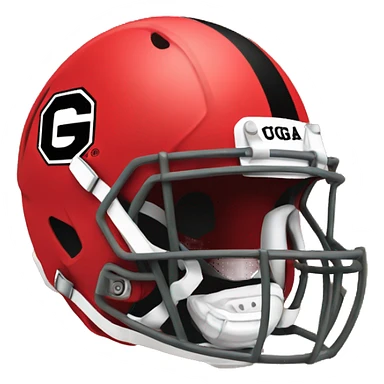 UGA football  sticker