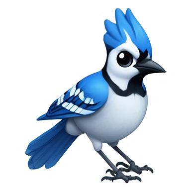 Blue jay  sticker