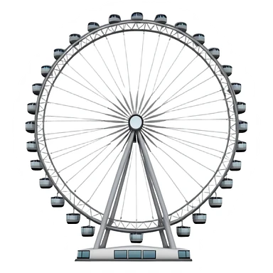 London Eye ferris wheel sticker