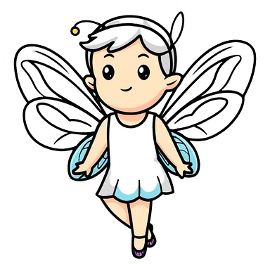 Fairy sticker