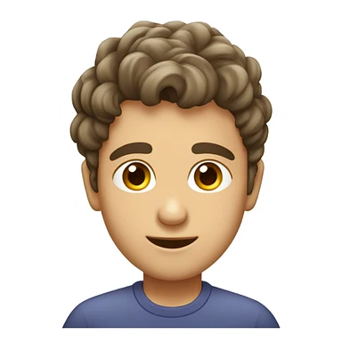 RAGAZZO CARNAGIONE CHIARA, CAPELLI CHIARI LUNGHEZZA MEDIA E SCIOLTI sticker