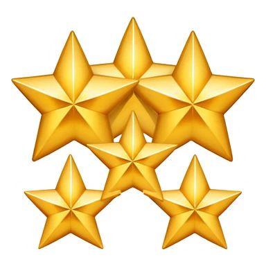 3 stars sticker