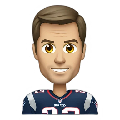 Tom Brady sticker