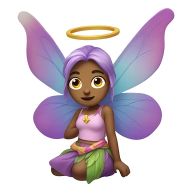 unimpressed fairy sticker