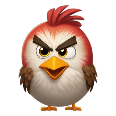 angry birds sparrow sticker