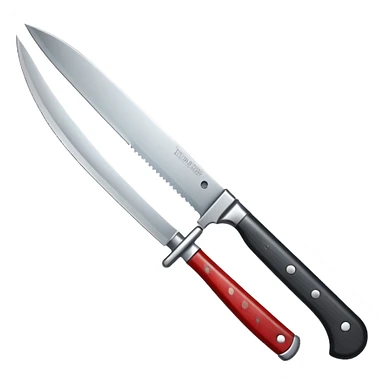 Uma faca com sangue  sticker