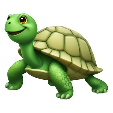 A cute little turtle with task list asking people to join the party. sticker