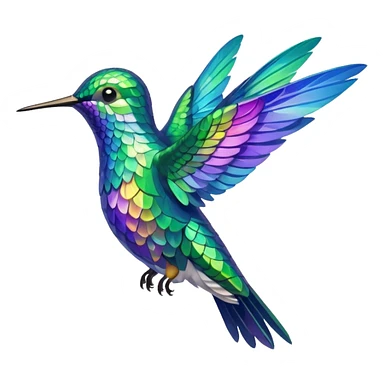 Колибри sticker