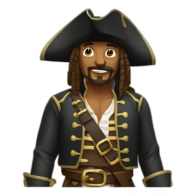 Pirate des Caraïbes sticker