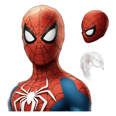 spider-man christman sticker