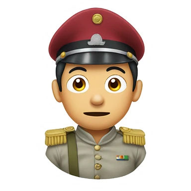 nobita as a soldier sticker