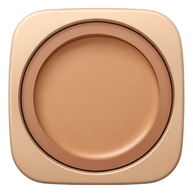 Brown makeup concealer sticker