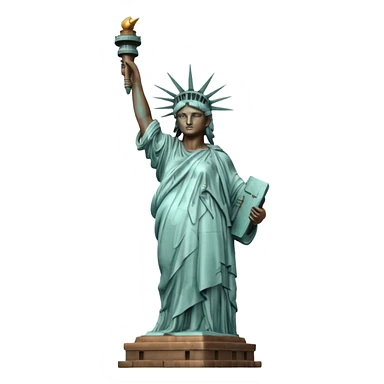 statue of liberity sticker