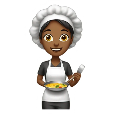 Cooking Aficionado Mom sticker