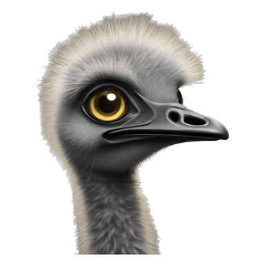 Baby emu sticker
