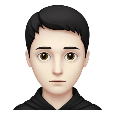 mysterious man sticker