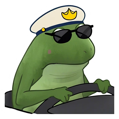 driving a car sticker