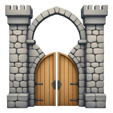 Castle Gate sticker