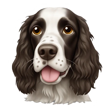 Sprocker spaniel sticker