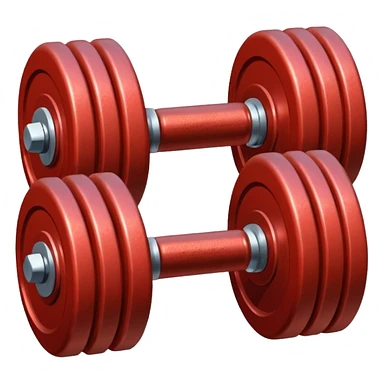 dumbbell sticker
