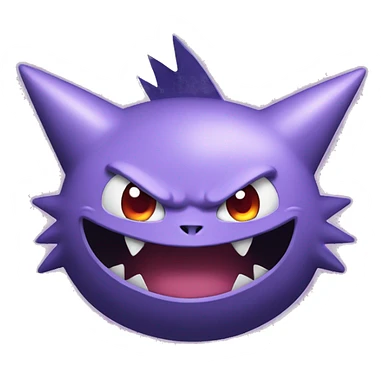 Gengar pokemon sticker