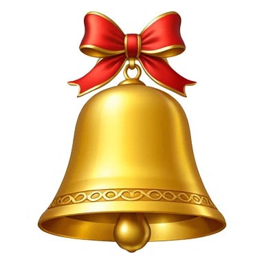 christmas emoji photobooth bell sticker