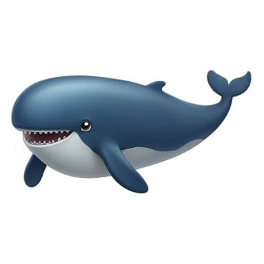 whale fear sticker