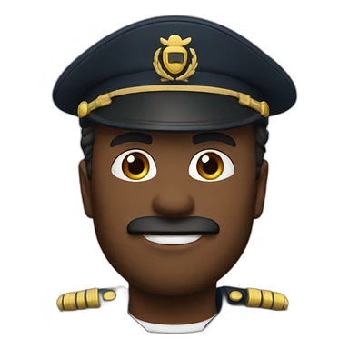 captain bandege sticker