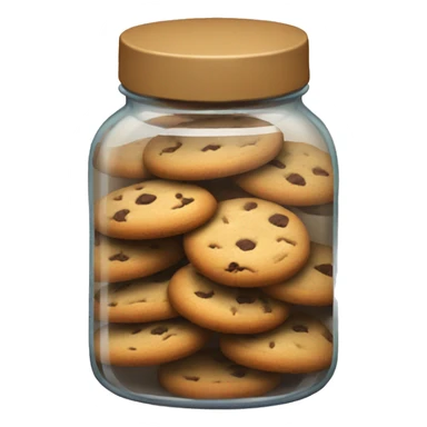 jar full of cookies sticker