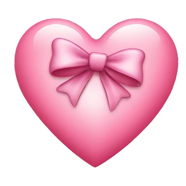 A love heart with a bow on it saying ily sticker