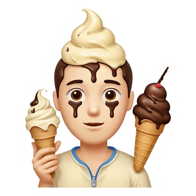 creami emoji della spalla  sticker