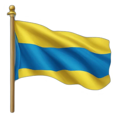ukrainian flag sticker
