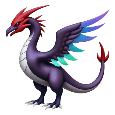 Yveltal-Lugia-Latias-Darkrai-Fakémon-hybrid-creature (full body)  sticker