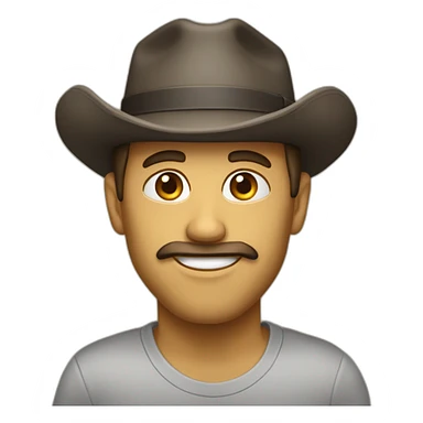 Delegue americain chapeau sticker