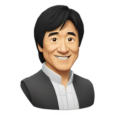 Jackie chan Streaming sticker
